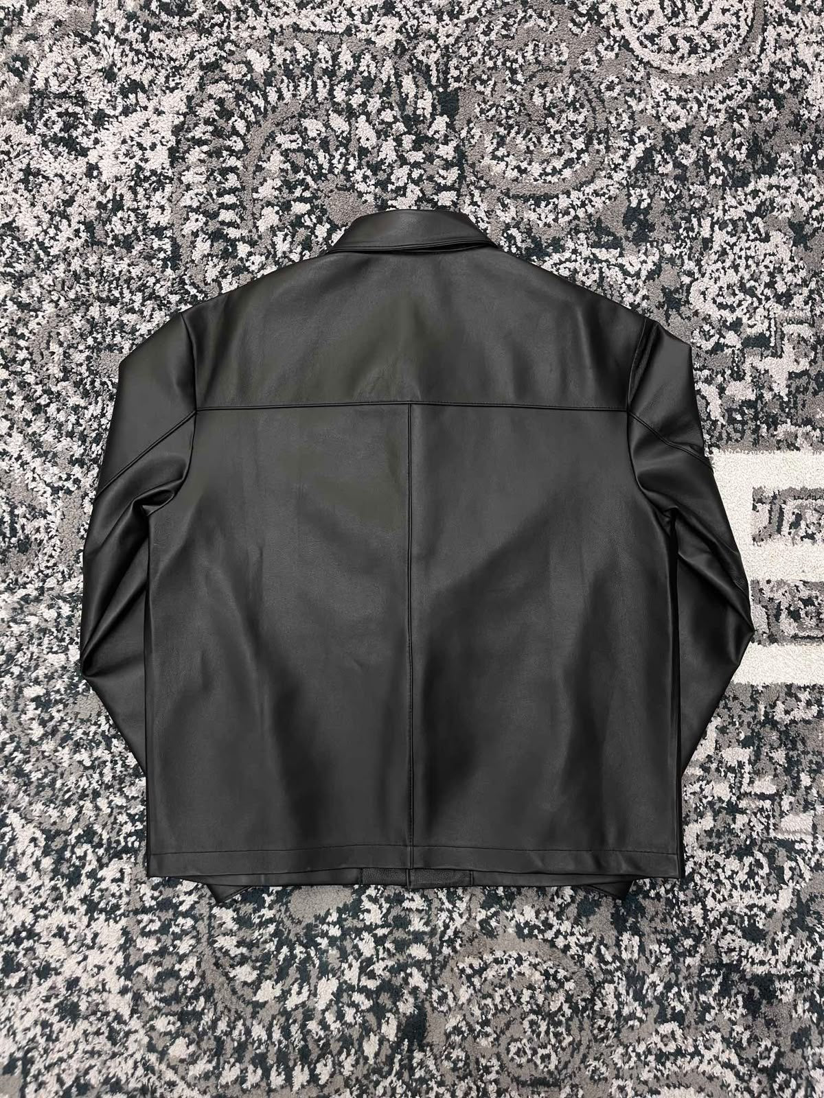 Prada Nappa Leather Shirt