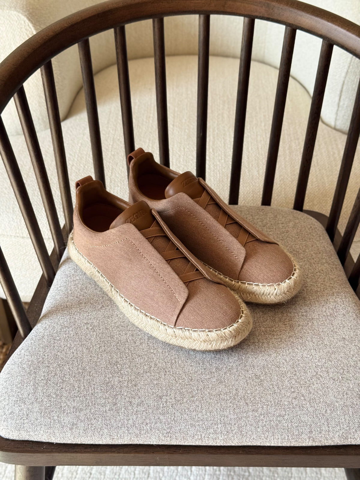Zegna Triple Stitch Espadrilles
