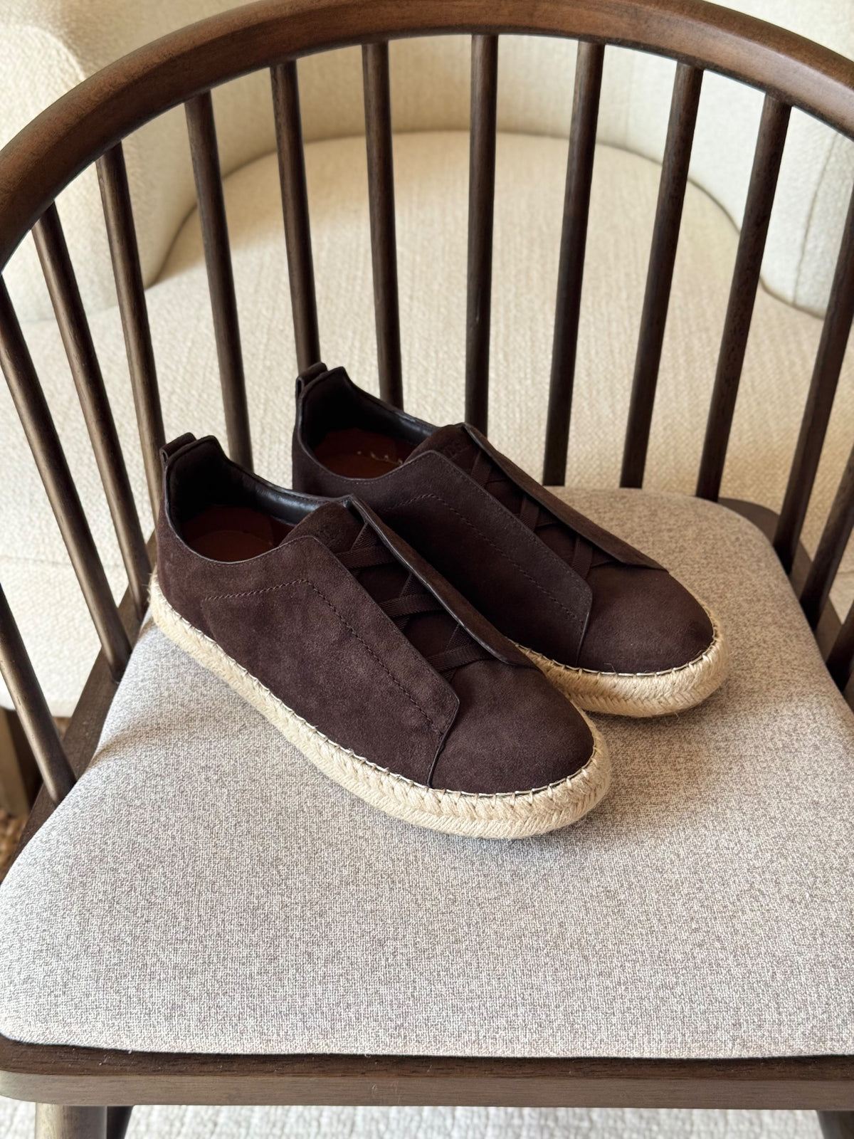 Zegna Triple Stitch Espadrilles
