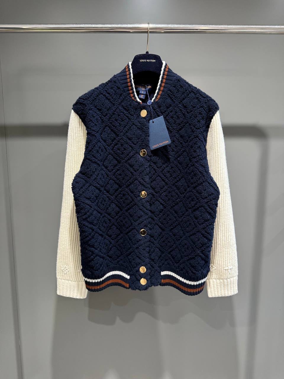 Louis Vuitton Monogram Toweling Varsity Jacket