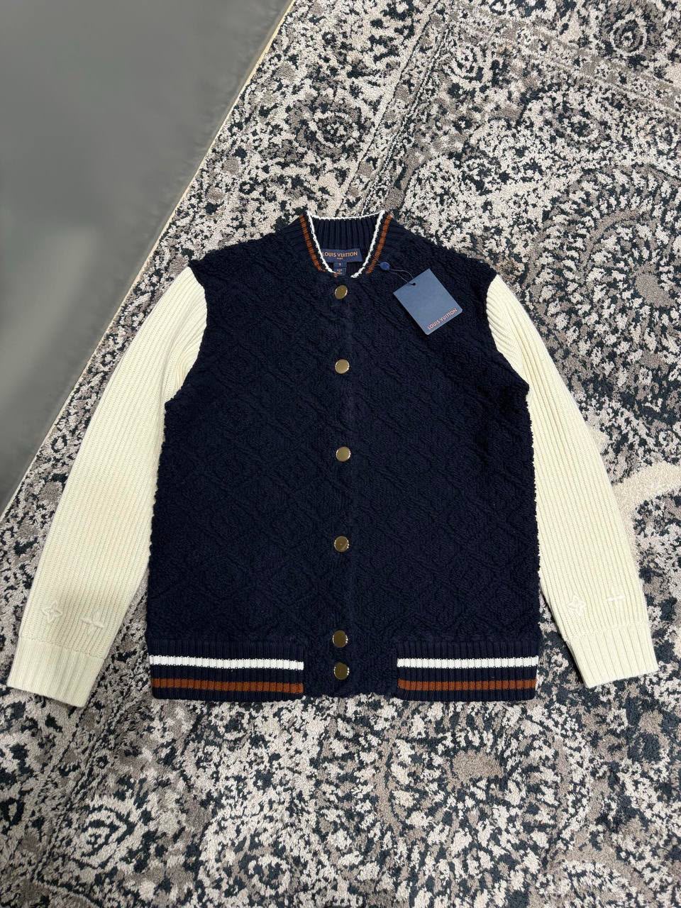 Louis Vuitton Monogram Toweling Varsity Jacket