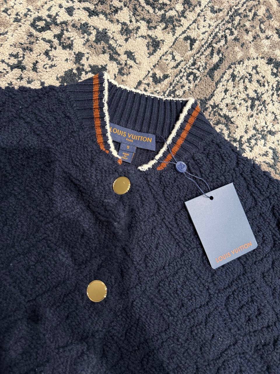 Louis Vuitton Monogram Toweling Varsity Jacket