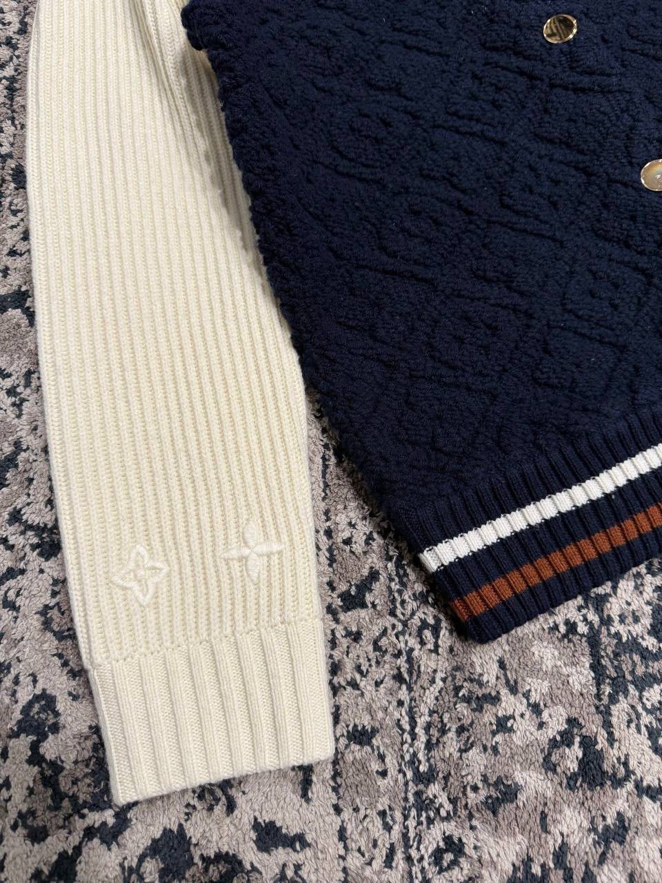 Louis Vuitton Monogram Toweling Varsity Jacket