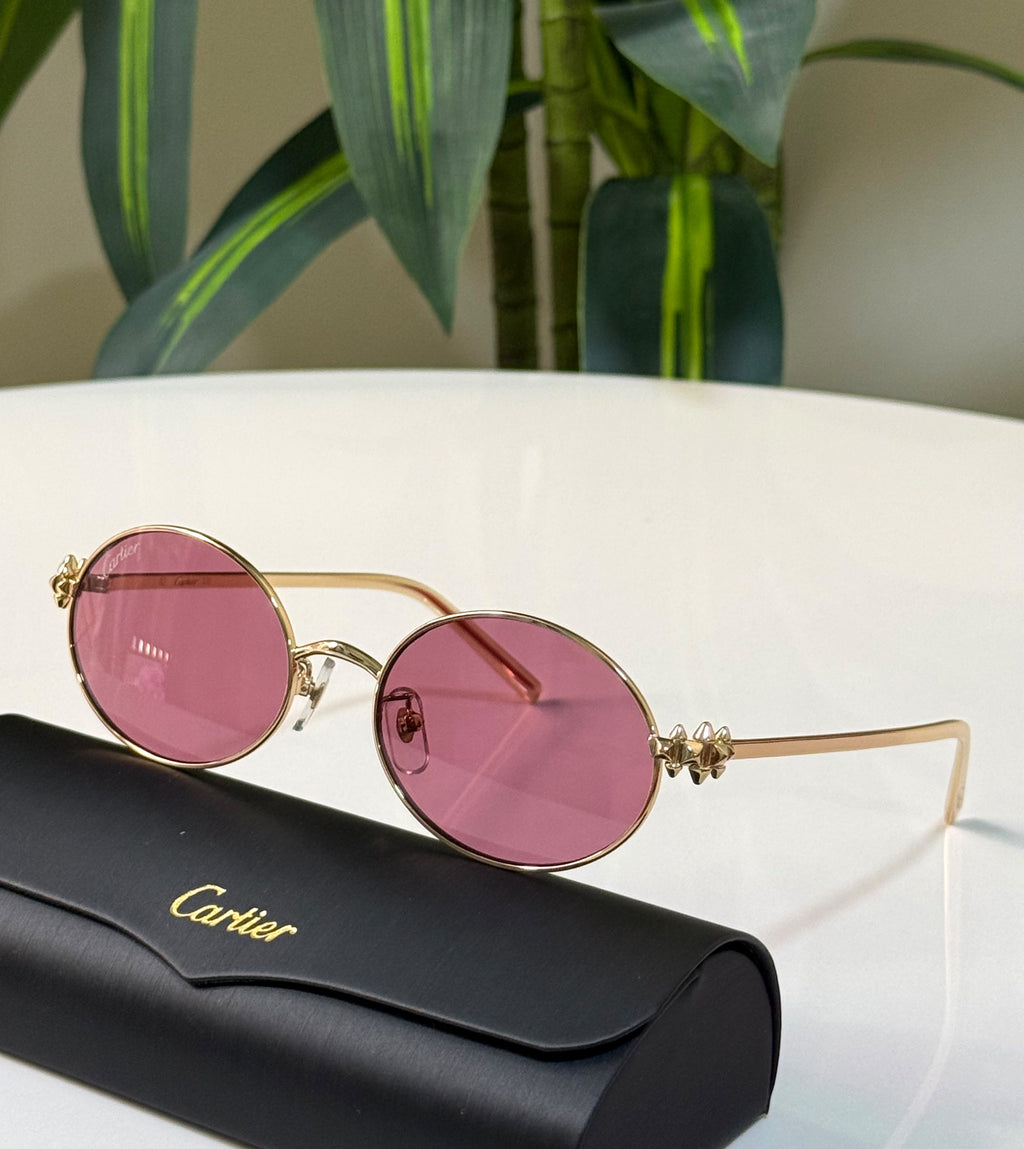 Clash de Cartier Oval Sunglasses