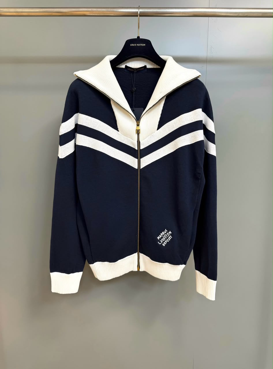Louis Vuitton Knitted Cotton Sailor Blouson