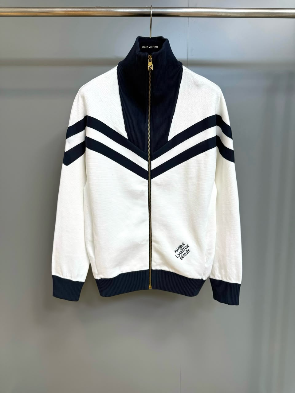 Louis Vuitton Knitted Cotton Sailor Blouson