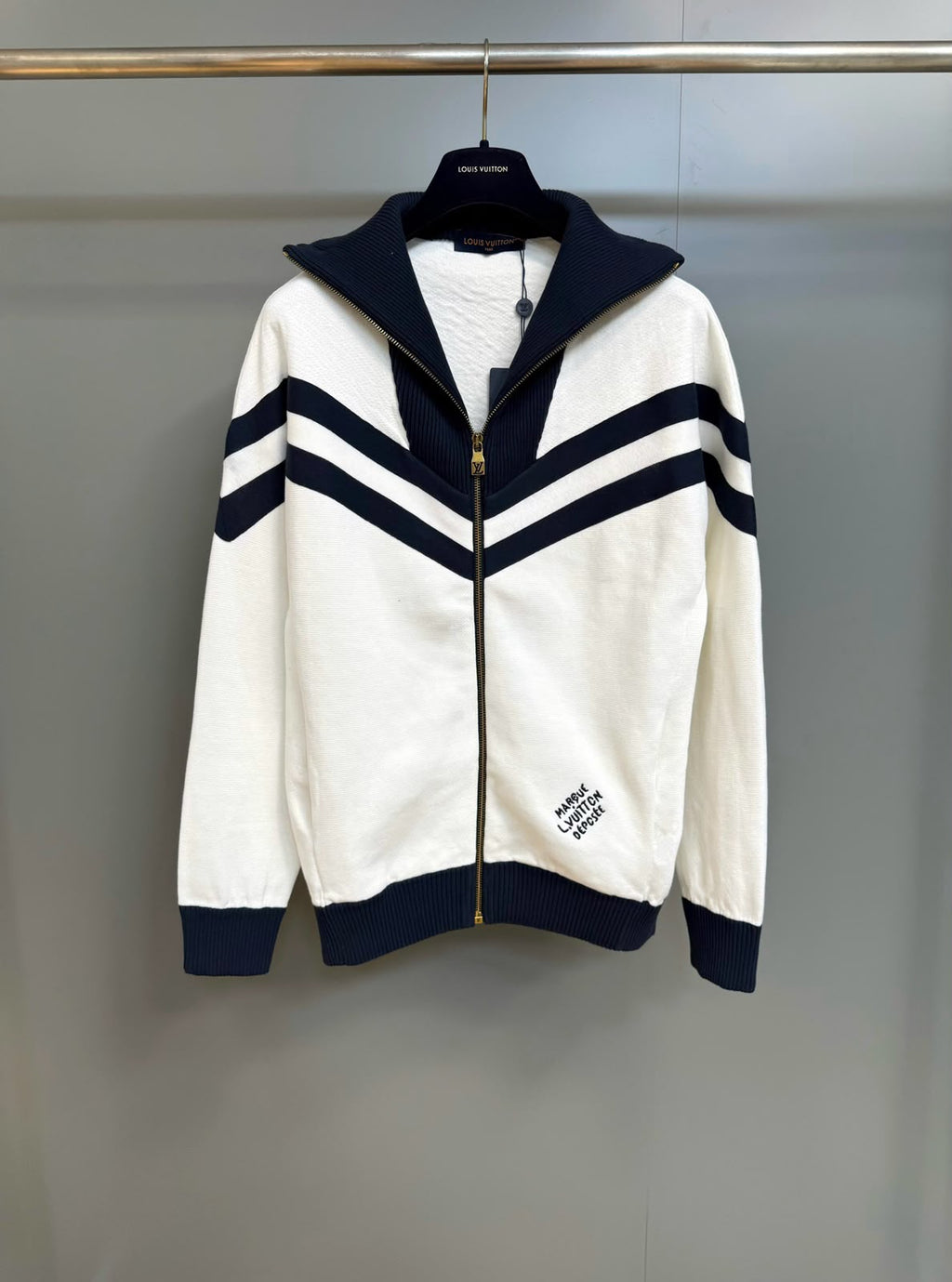 Louis Vuitton Knitted Cotton Sailor Blouson