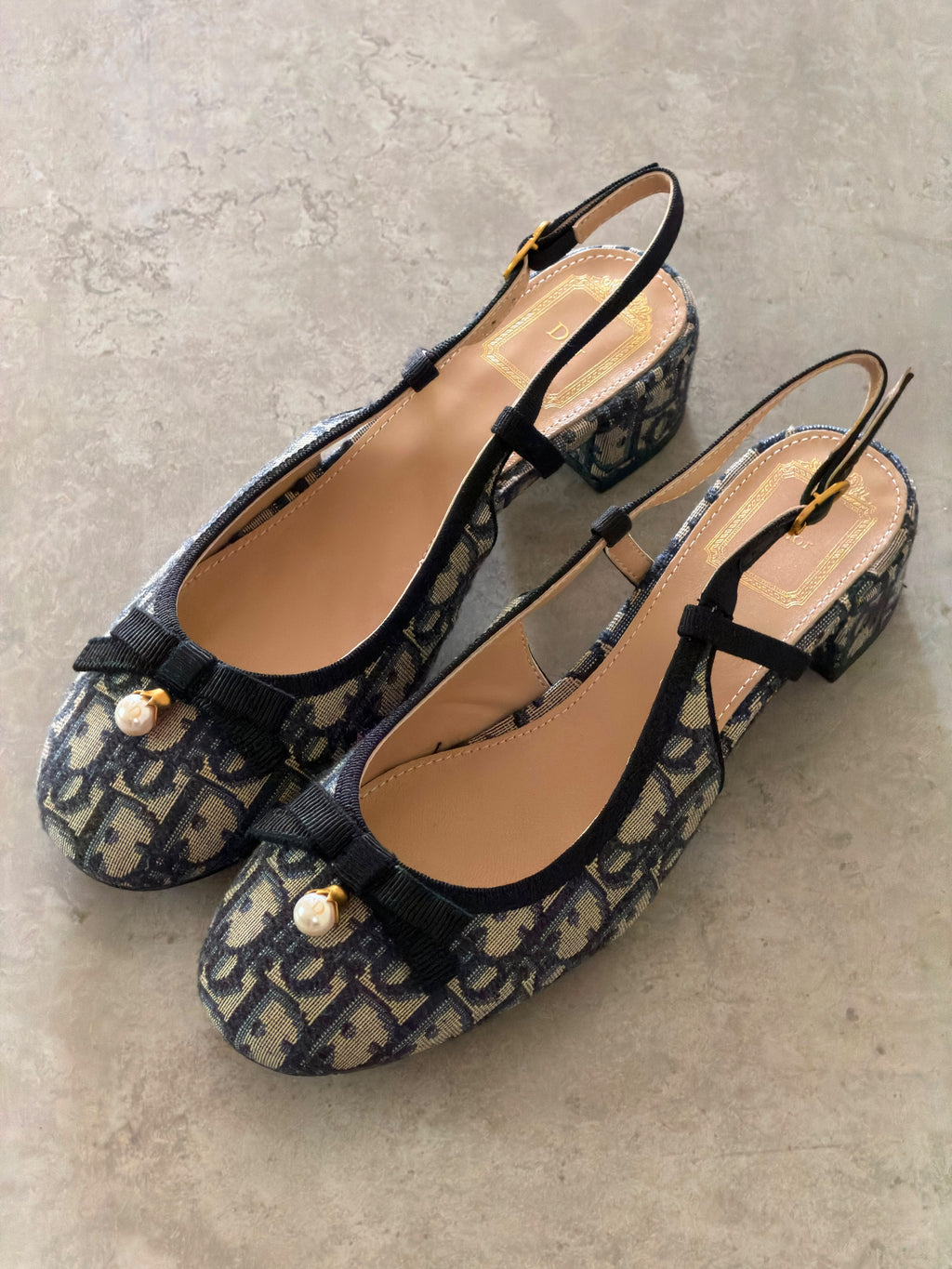 Dior Ballet Slingback Pumps