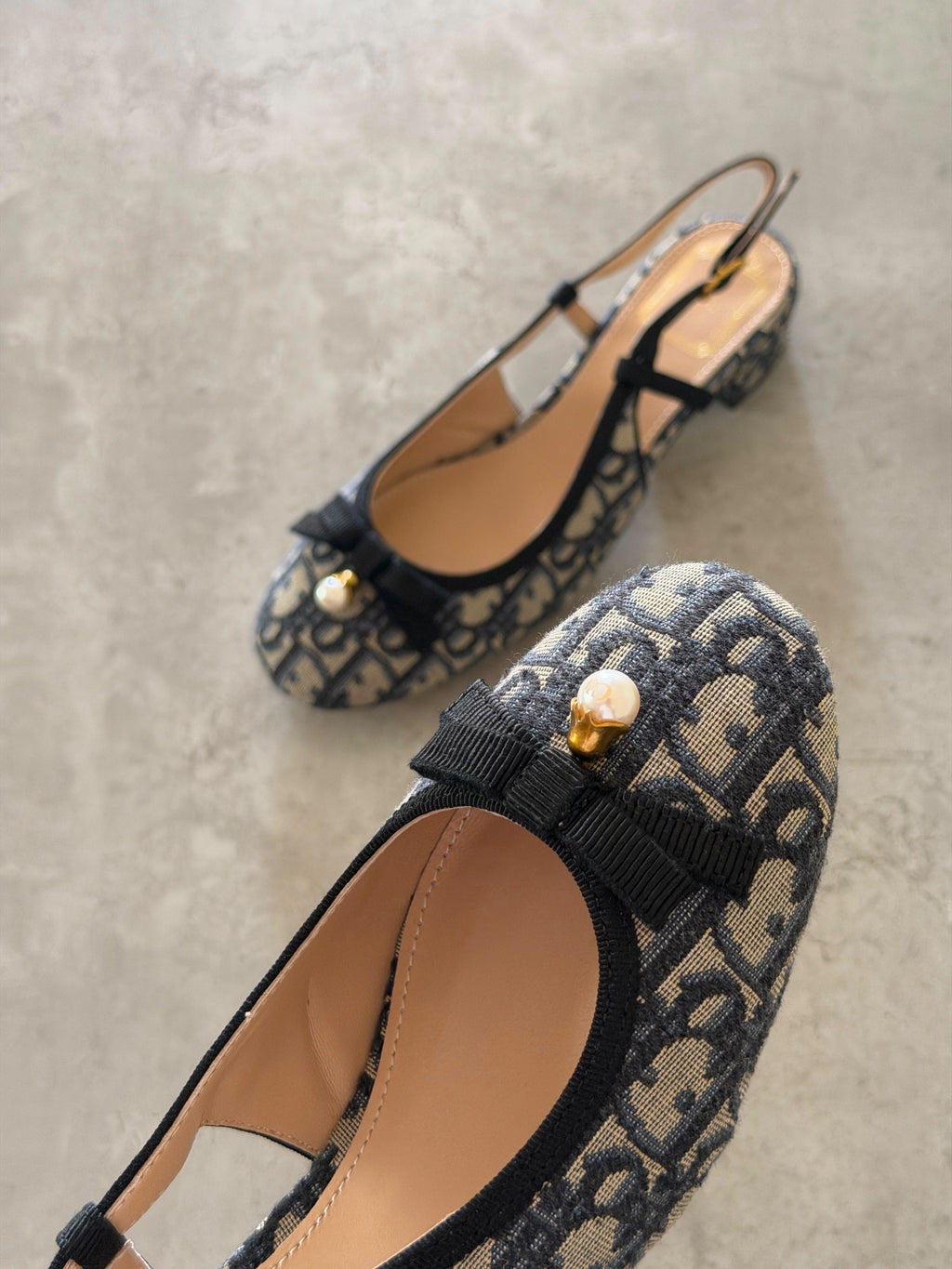 Dior Ballet Slingback Pumps