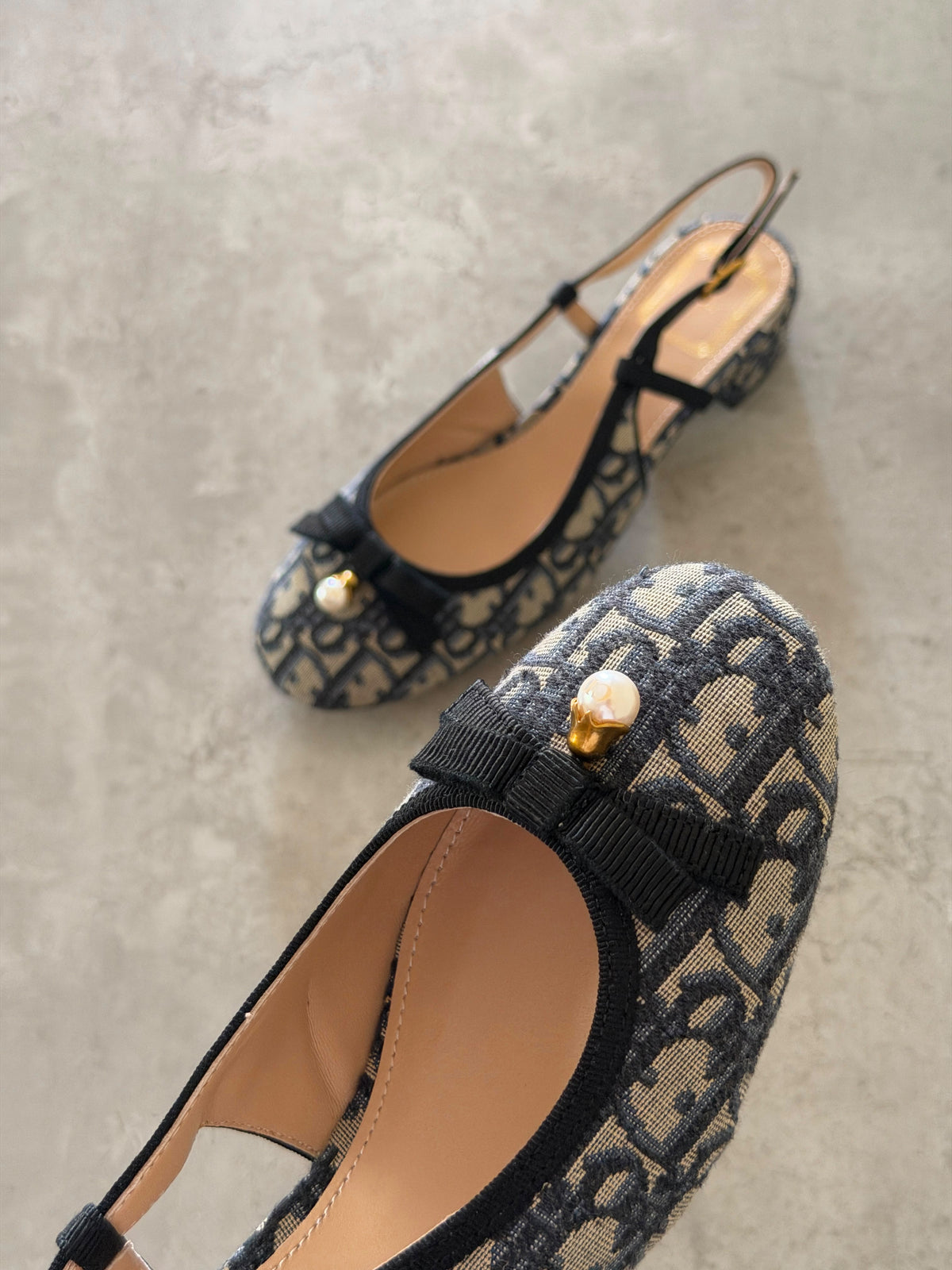 Dior Ballet Slingback Pumps