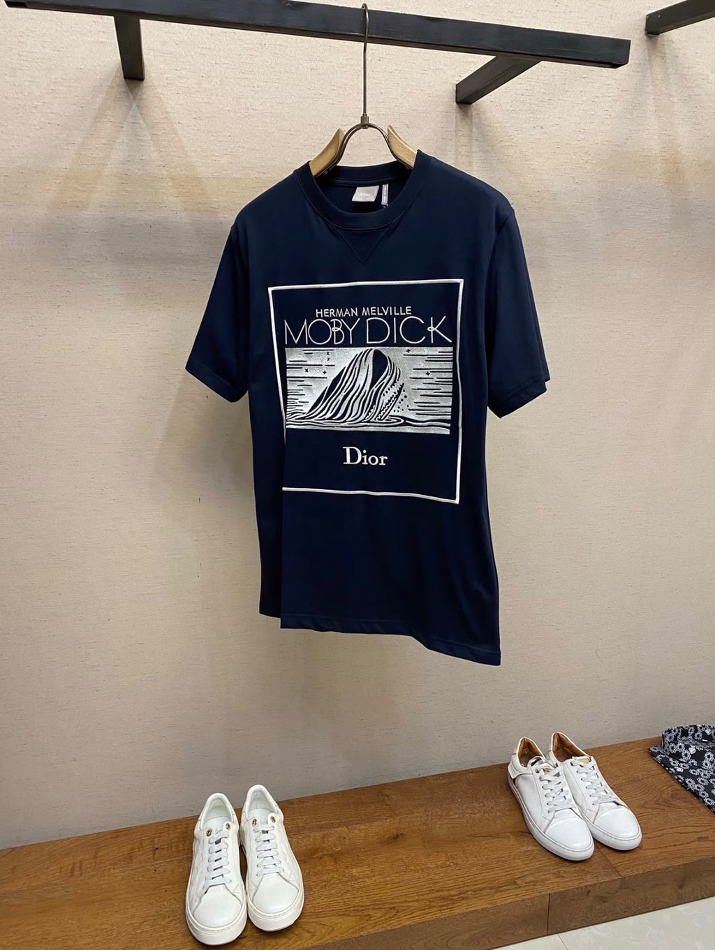 Dior Moby Dick Book Cover Relaxed-Fit T-Shirt