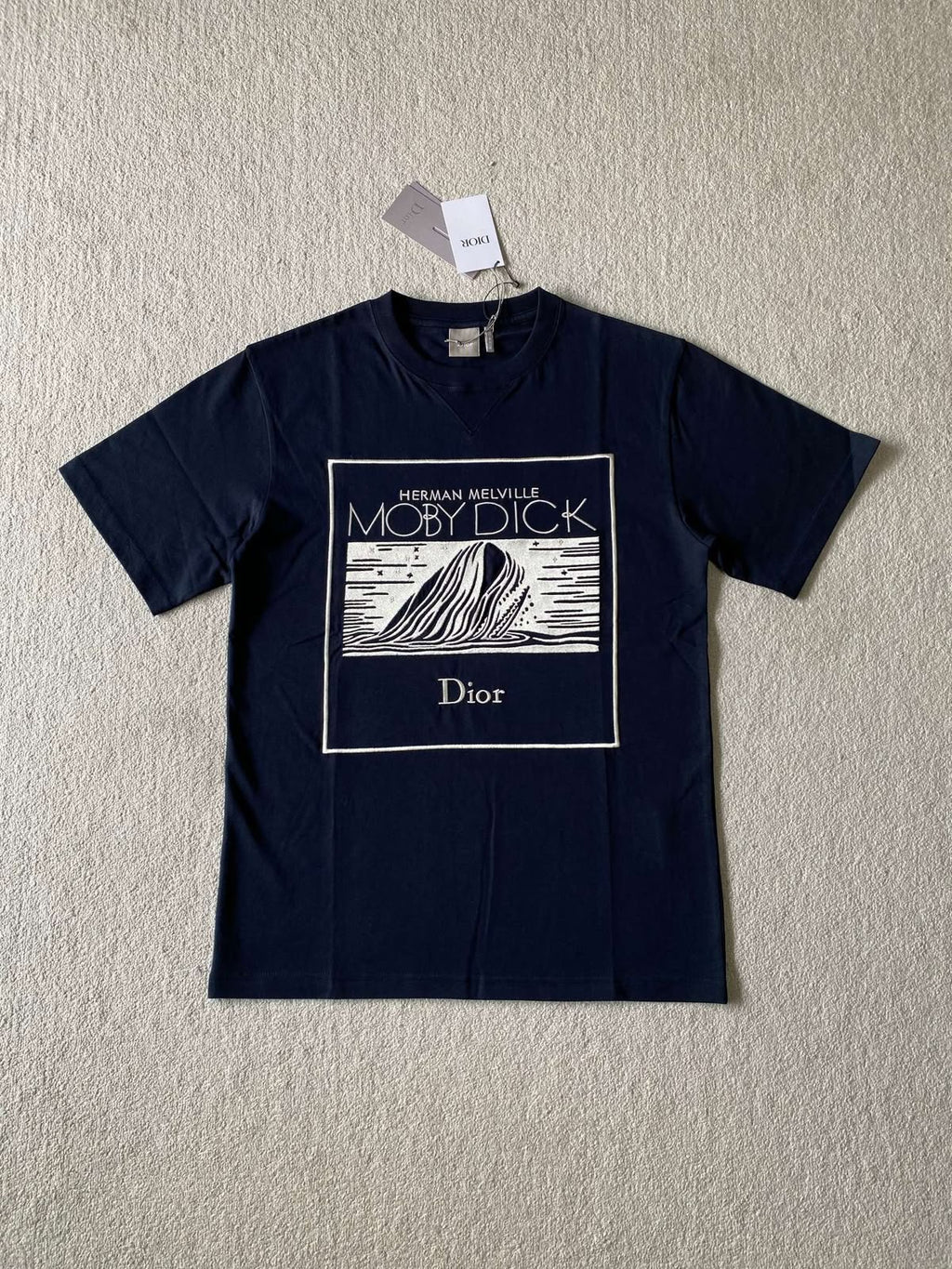 Dior Moby Dick Book Cover Relaxed-Fit T-Shirt
