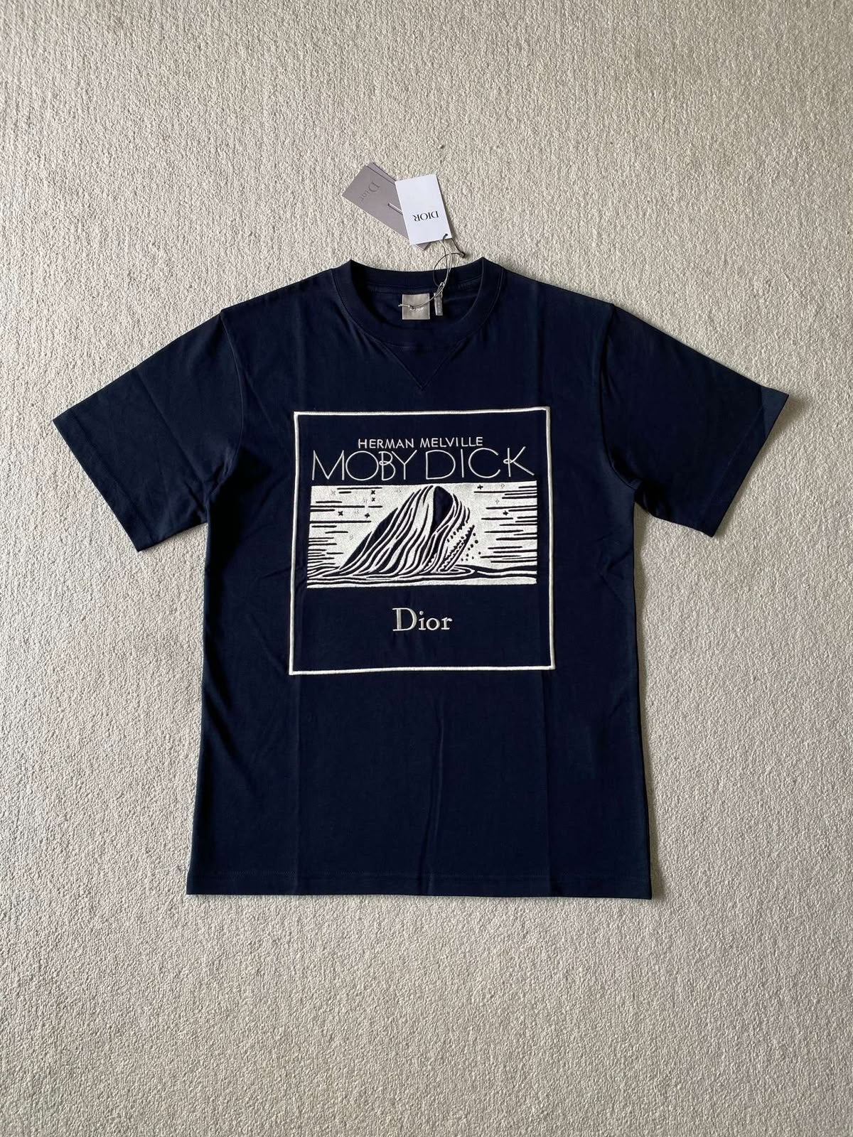 Dior Moby Dick Book Cover Relaxed-Fit T-Shirt