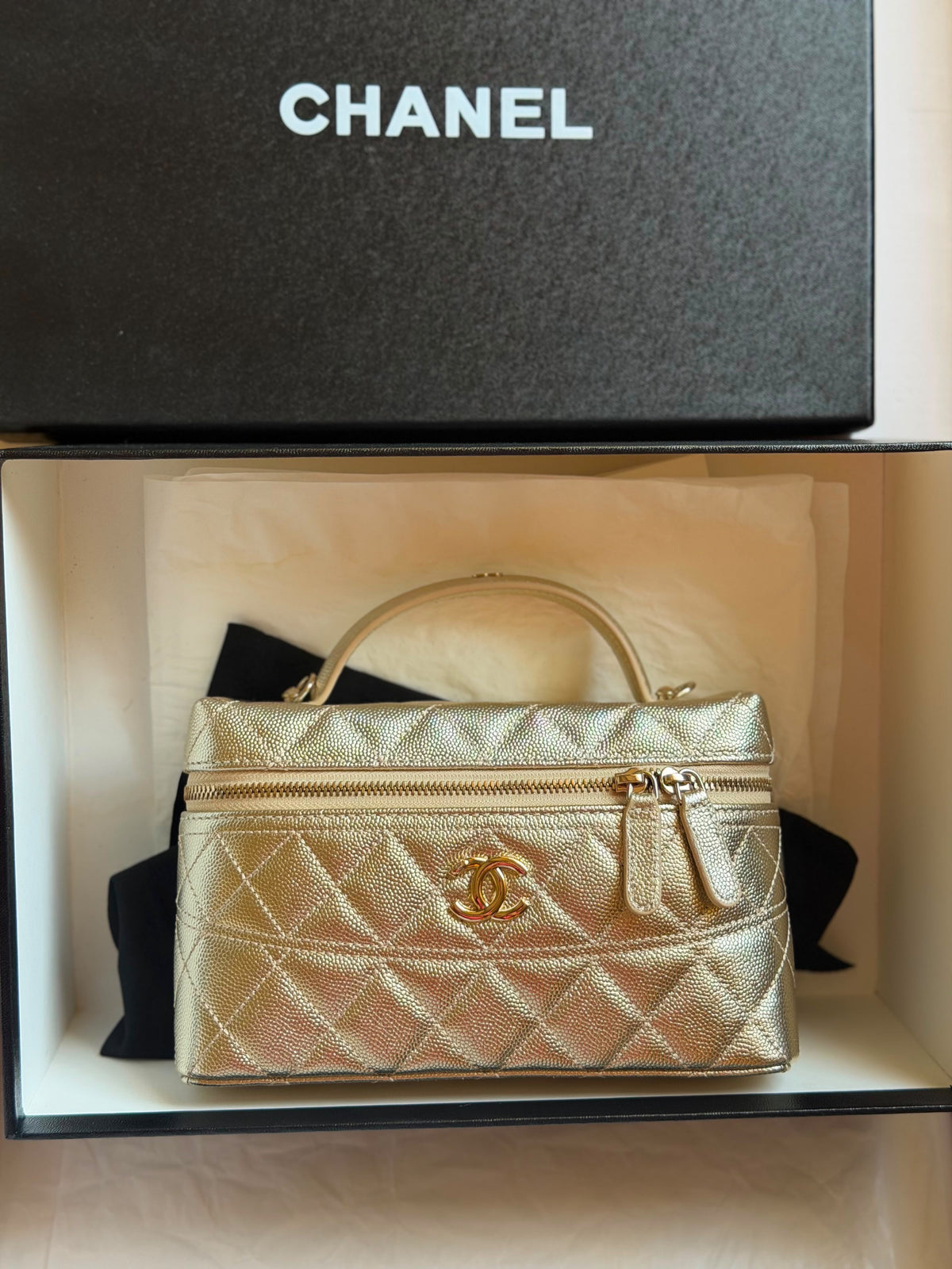 Chanel Vanity Cases with Chain