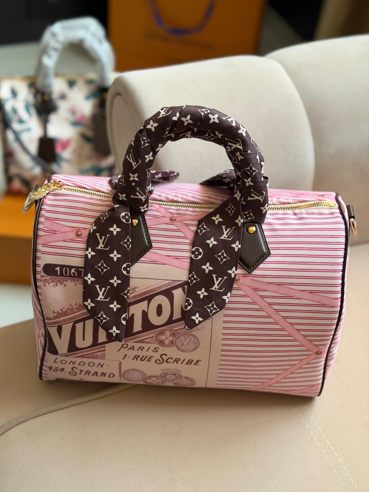 Louis Vuitton Speedy Soft Bag (30 Cm)