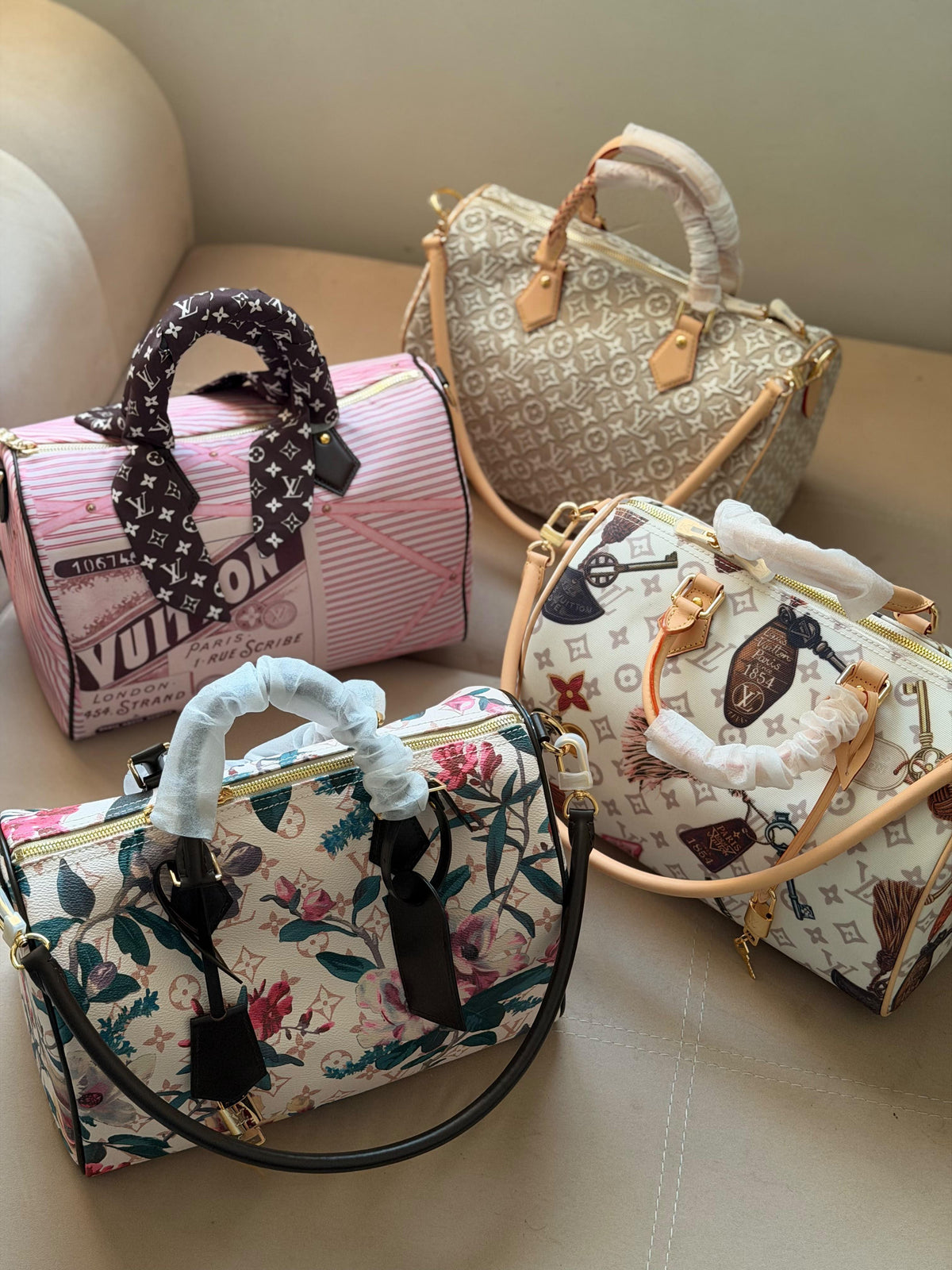 Louis Vuitton Speedy Soft Bag (30 Cm)