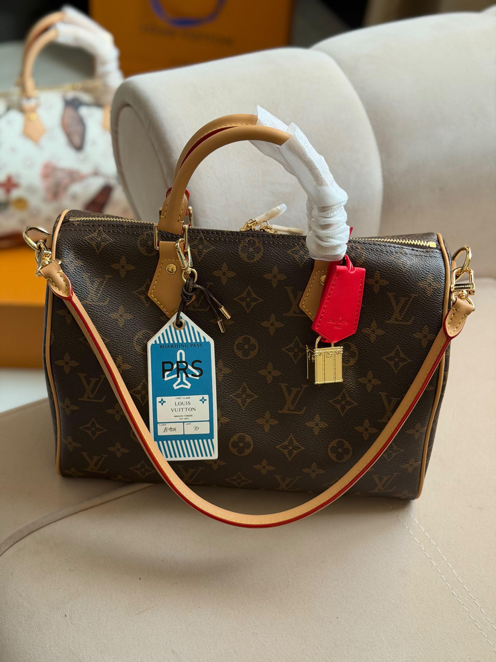 Louis Vuitton Speedy Soft Bag (30 Cm)