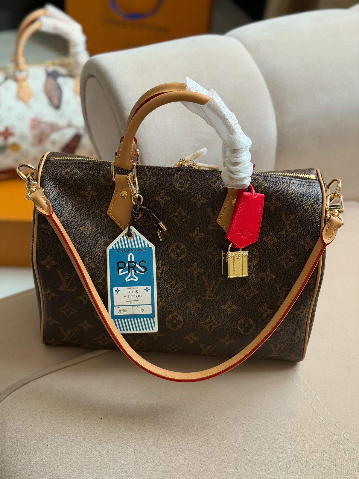 Louis Vuitton Speedy Soft Bag (30 Cm)