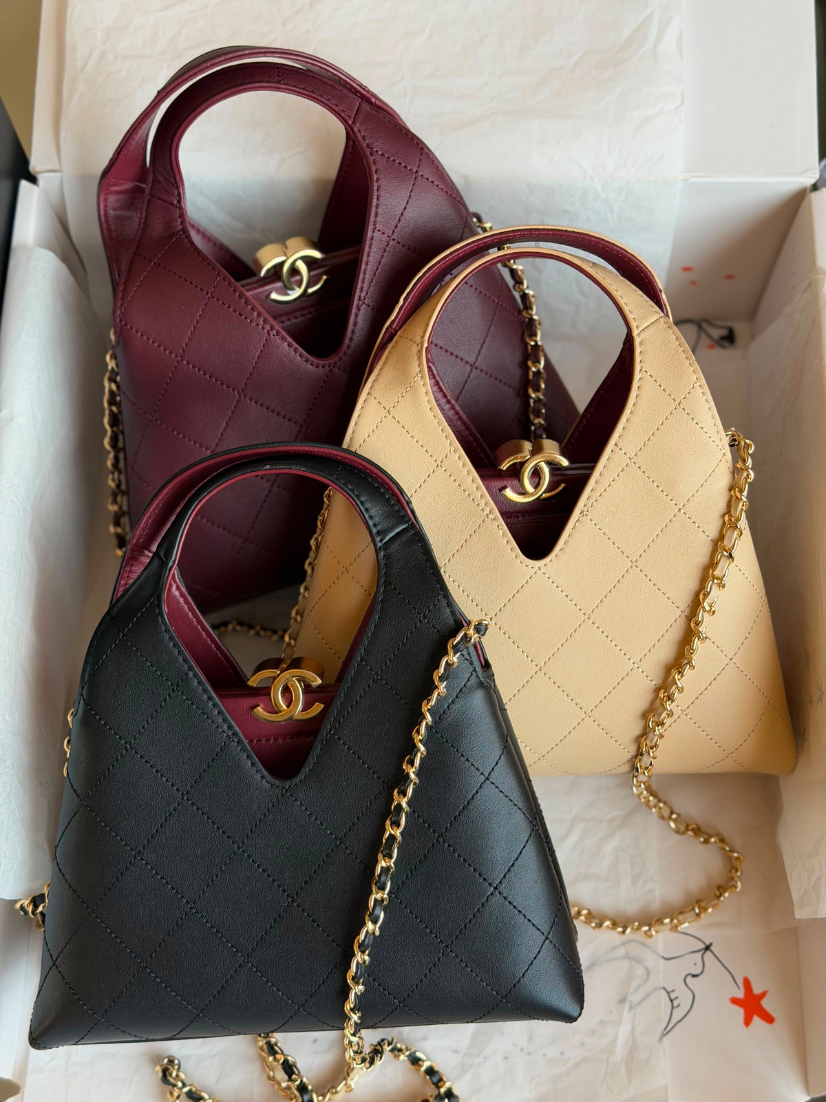 Chanel Chic Lady Small Shopping Tote Bag