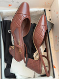 Chanel Quilted Lambskin Slingback Pumps