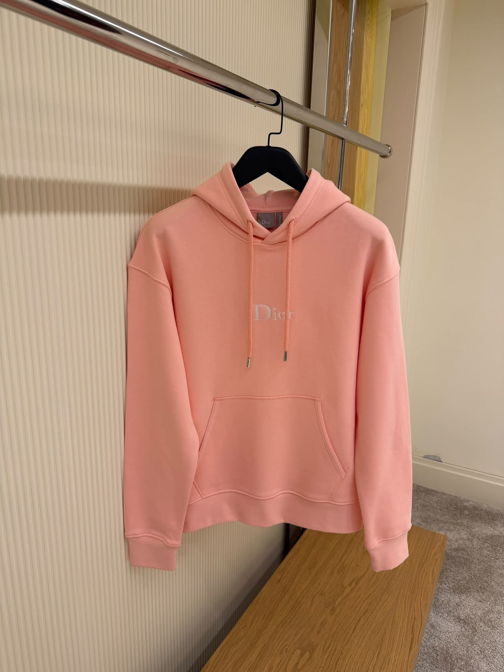Dior Hooded Sweatshirt with Dior Embroidery