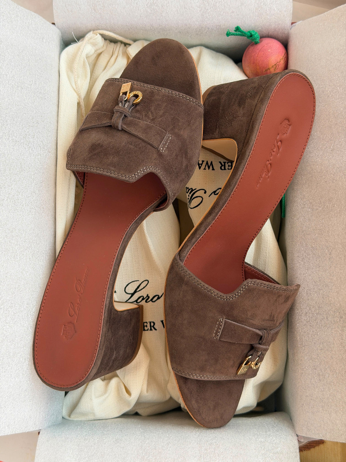 Loro Piana Summer Charms Heeled Sandals