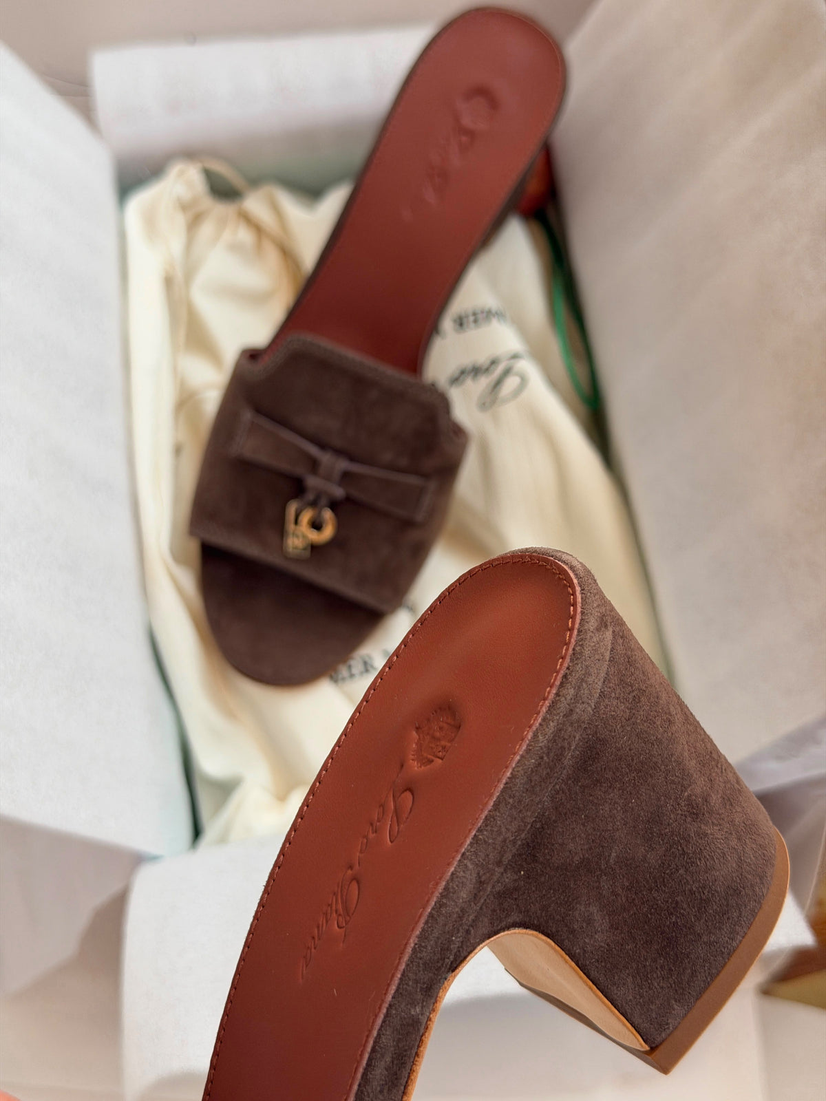 Loro Piana Summer Charms Heeled Sandals