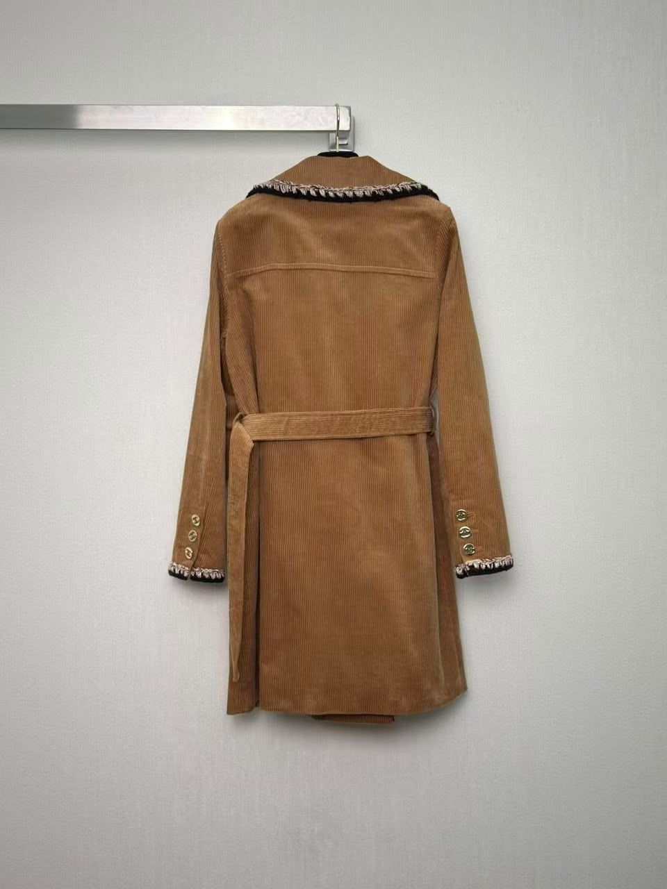 Chanel Velvet Lambskin Coat