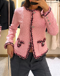 Chanel Pink Tweed Jacket