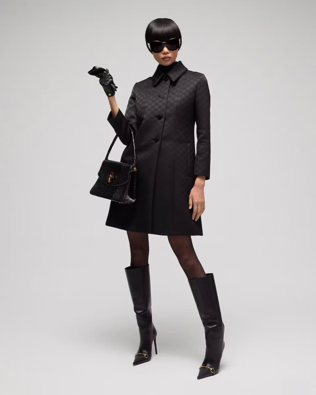 Gucci GG Cotton Canvas Coat