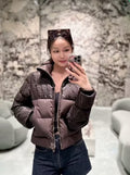 Fendi FF Jacquard Hooded Padded Jacket