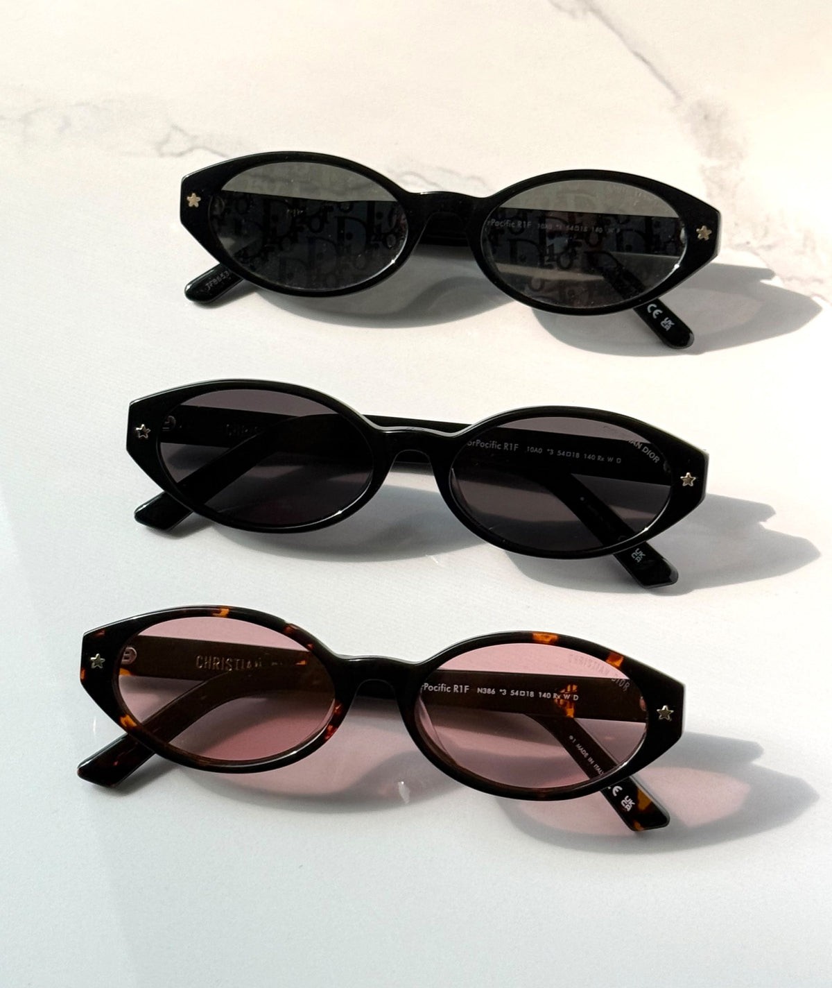 Dior DiorPacific R1I Oval Sunglasses