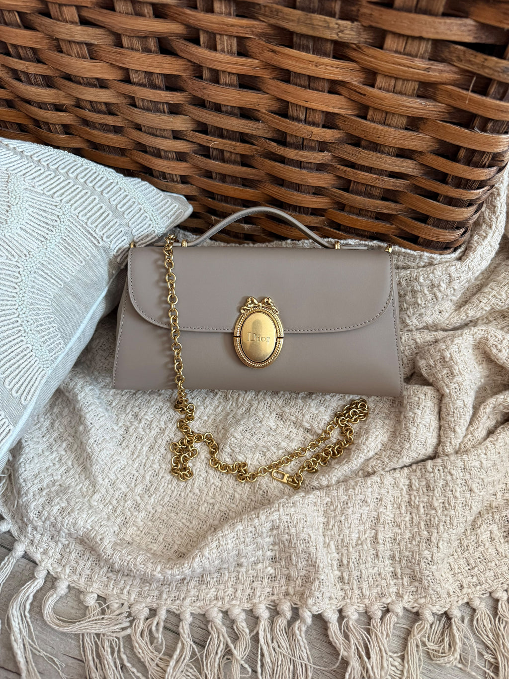 Dior Médaillon Pouch Bag