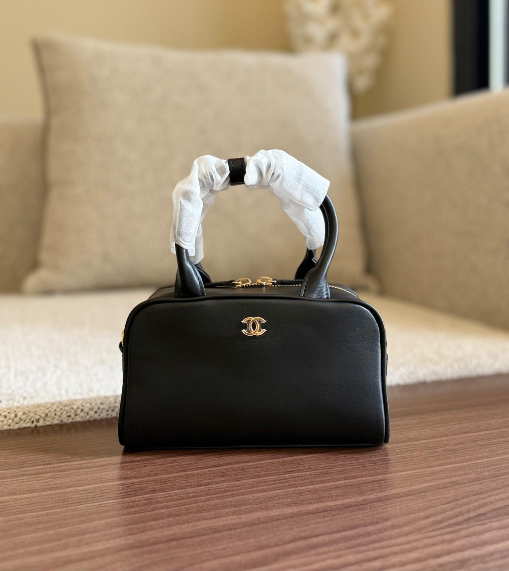 Chanel 26B Clutch with Leather Strap Bag