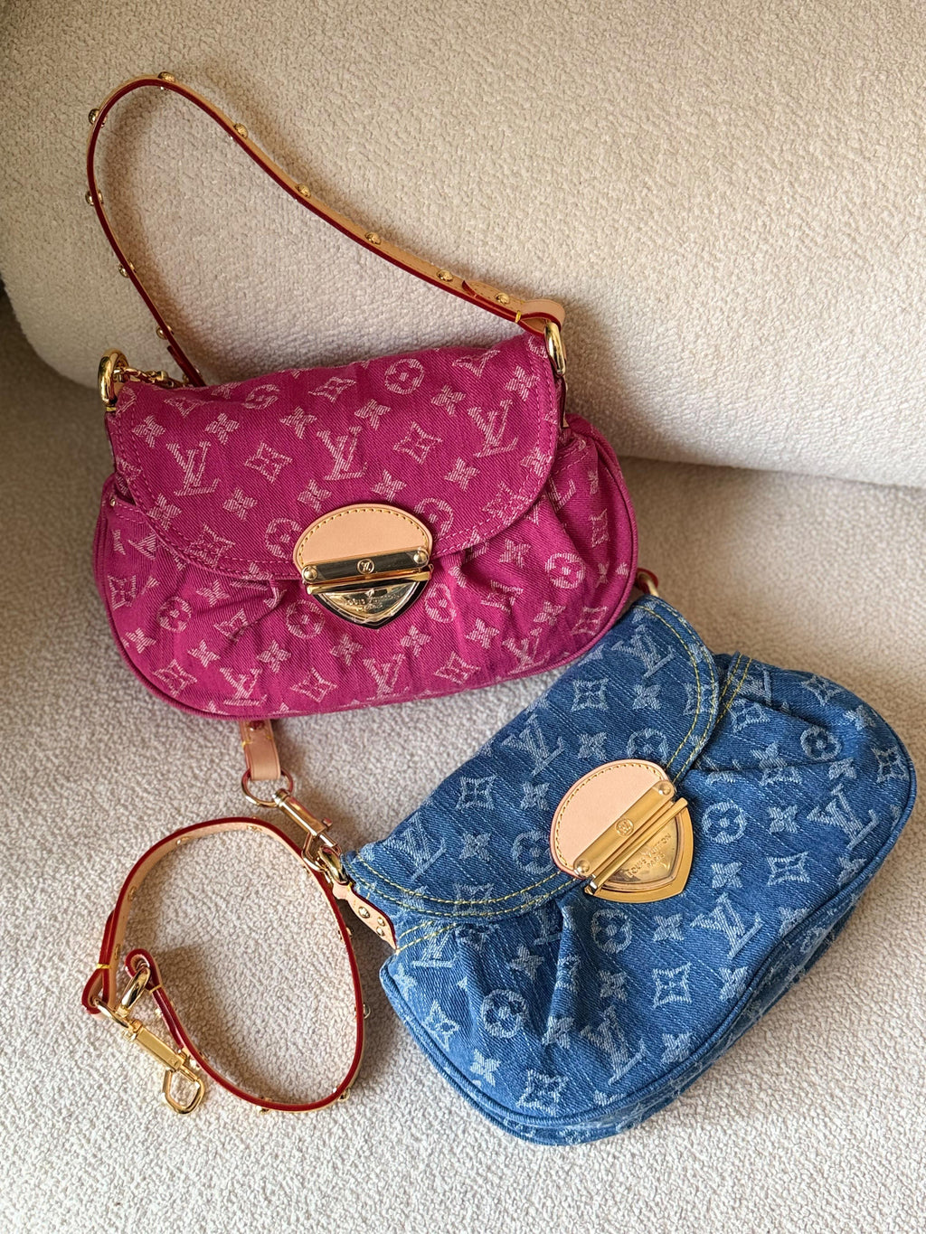 Louis Vuitton Sunset Bag in Monogram Denim