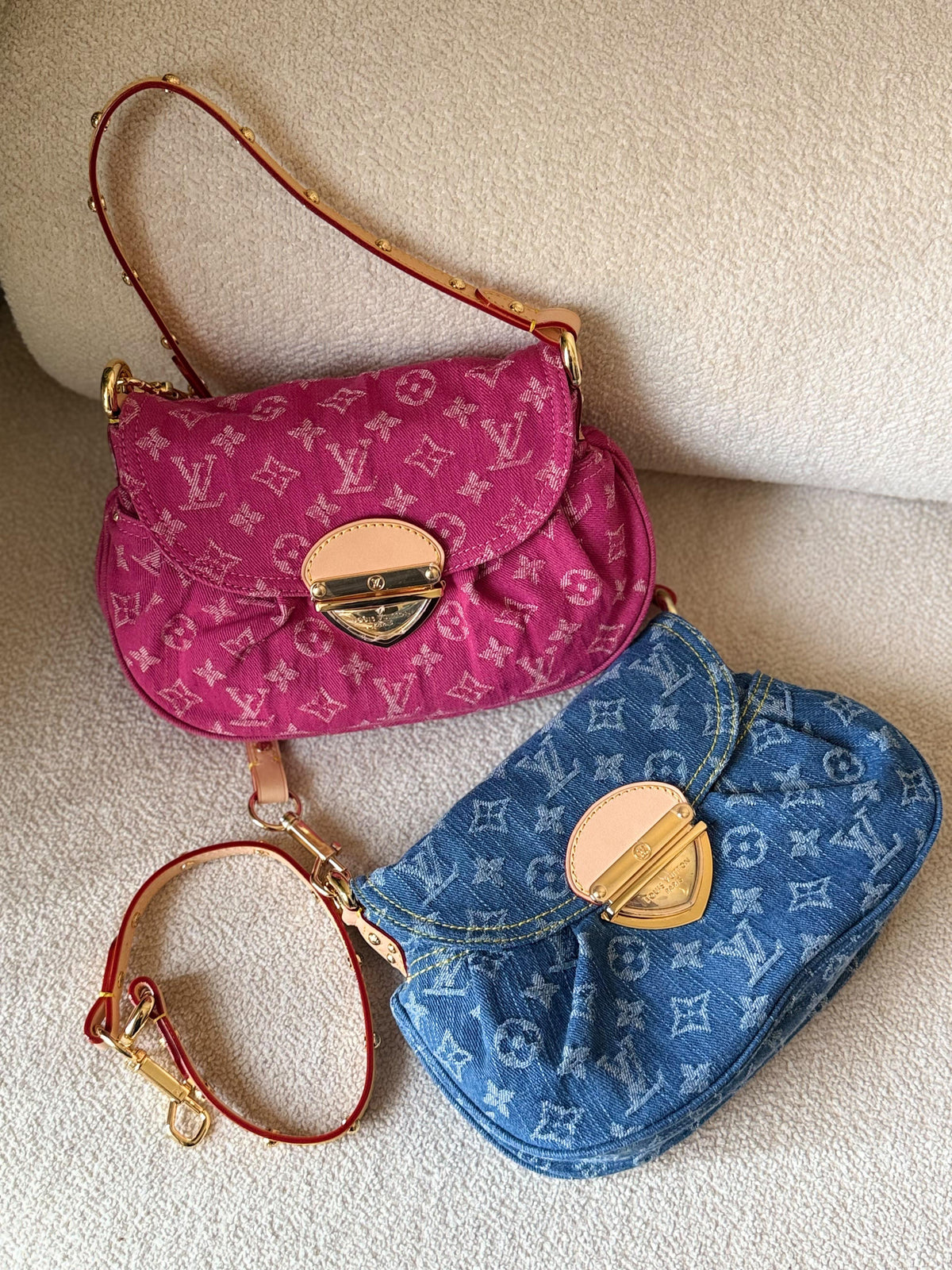 Louis Vuitton Sunset Bag in Monogram Denim