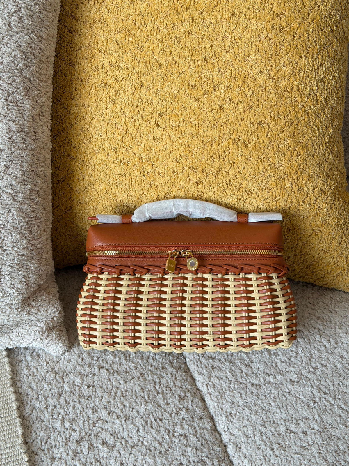 Loro Piana Extra Pocket Wicker Bag