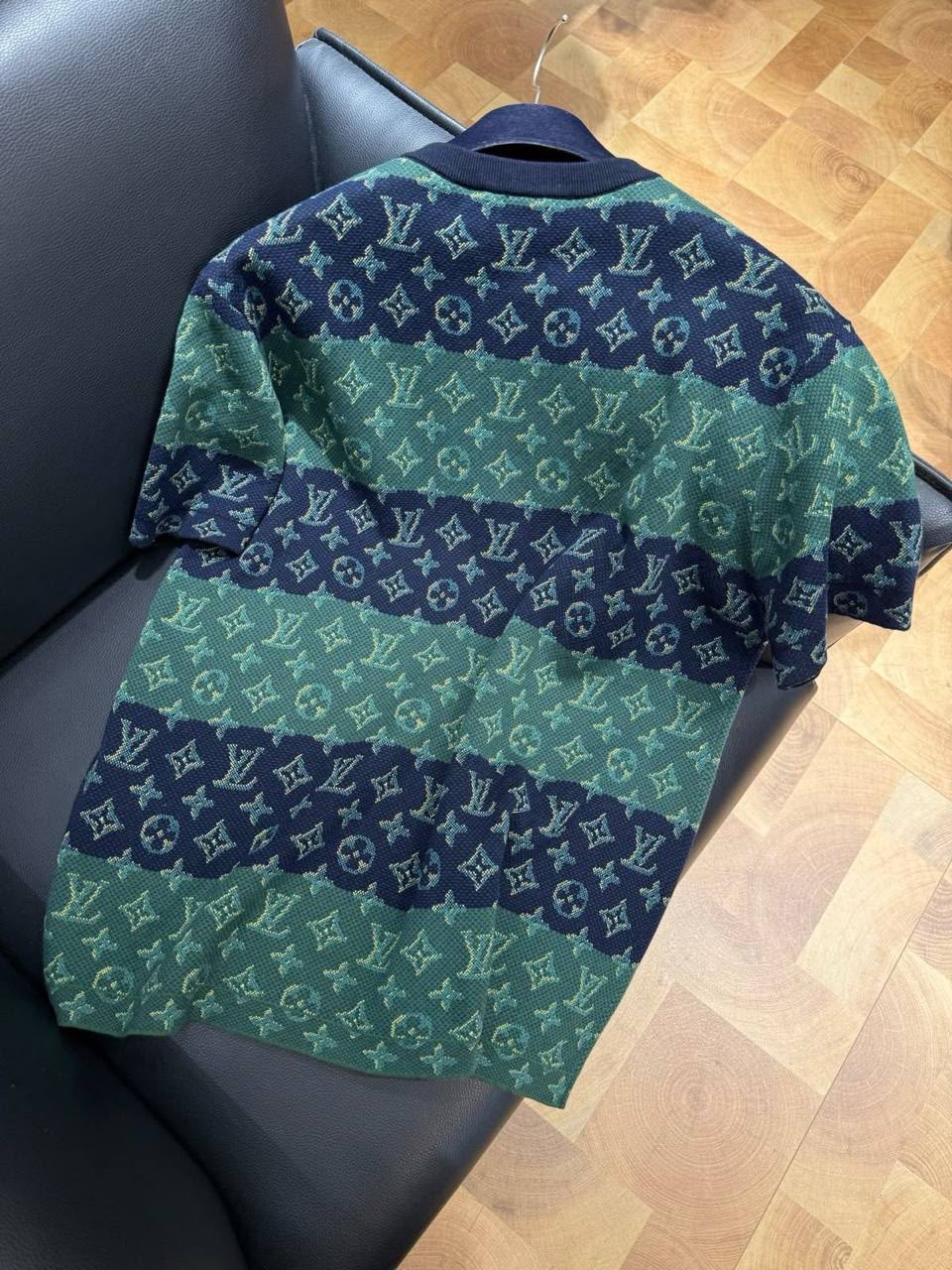 Louis Vuitton Monogram Short-Sleeved Crewneck