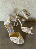 Jimmy Choo Sacora Lace Sandals
