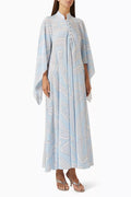 Pucci Labirinto-Print Long Kaftan