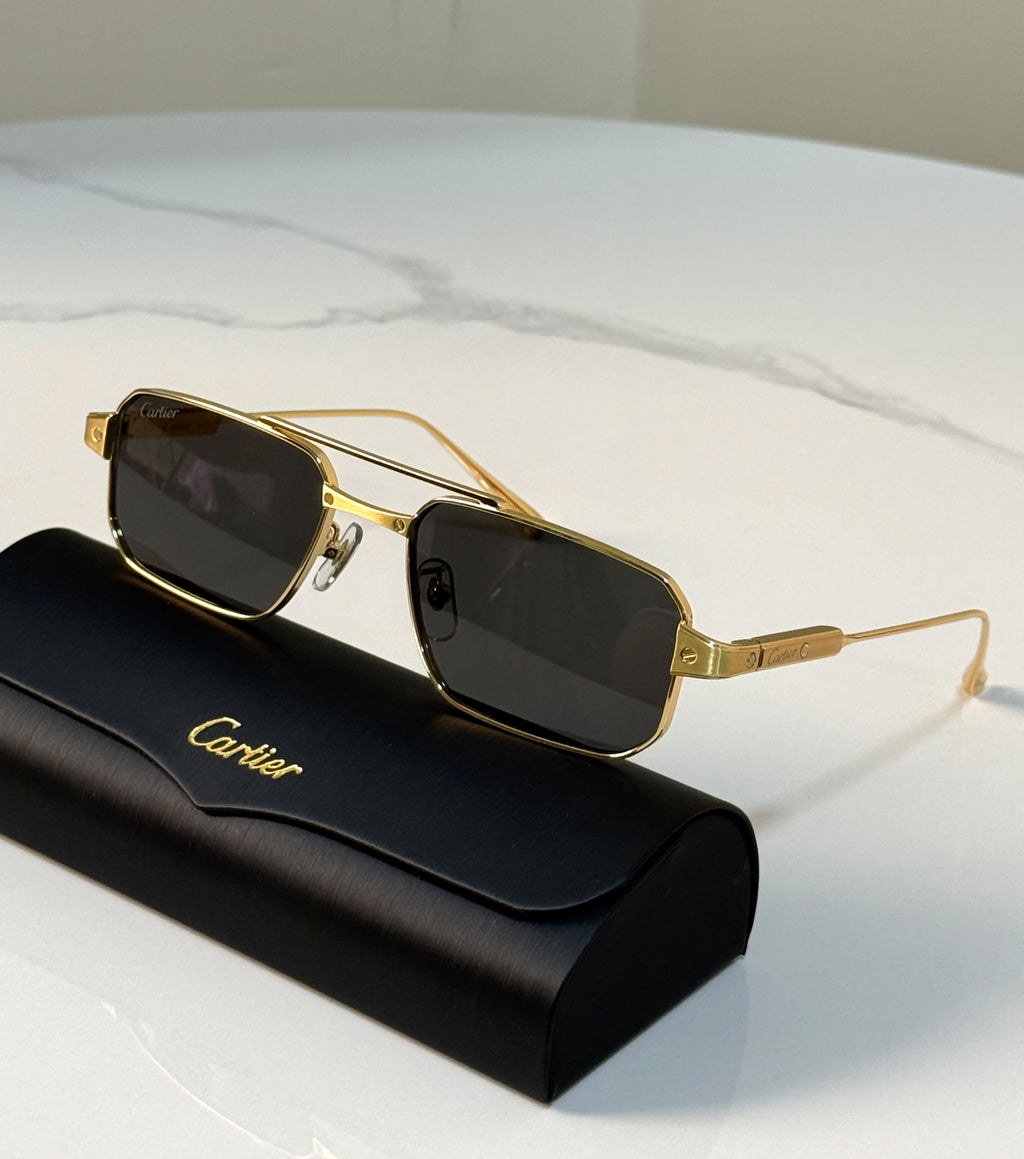Santos de Cartier Square Sunglasses
