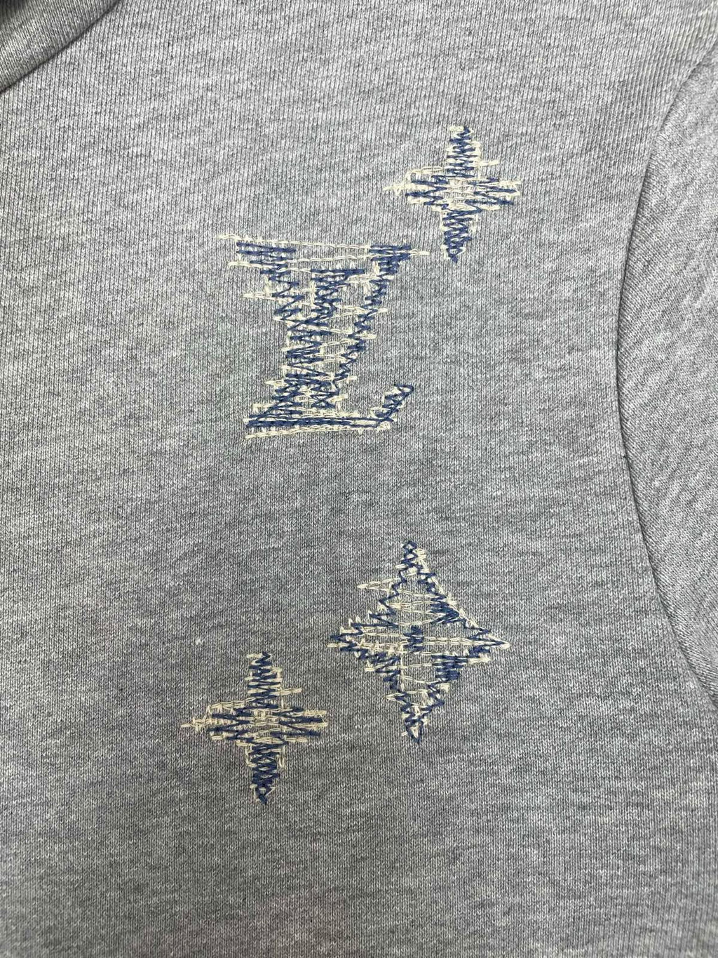 Louis Vuitton Embroidered Signature Zipped Hoodie