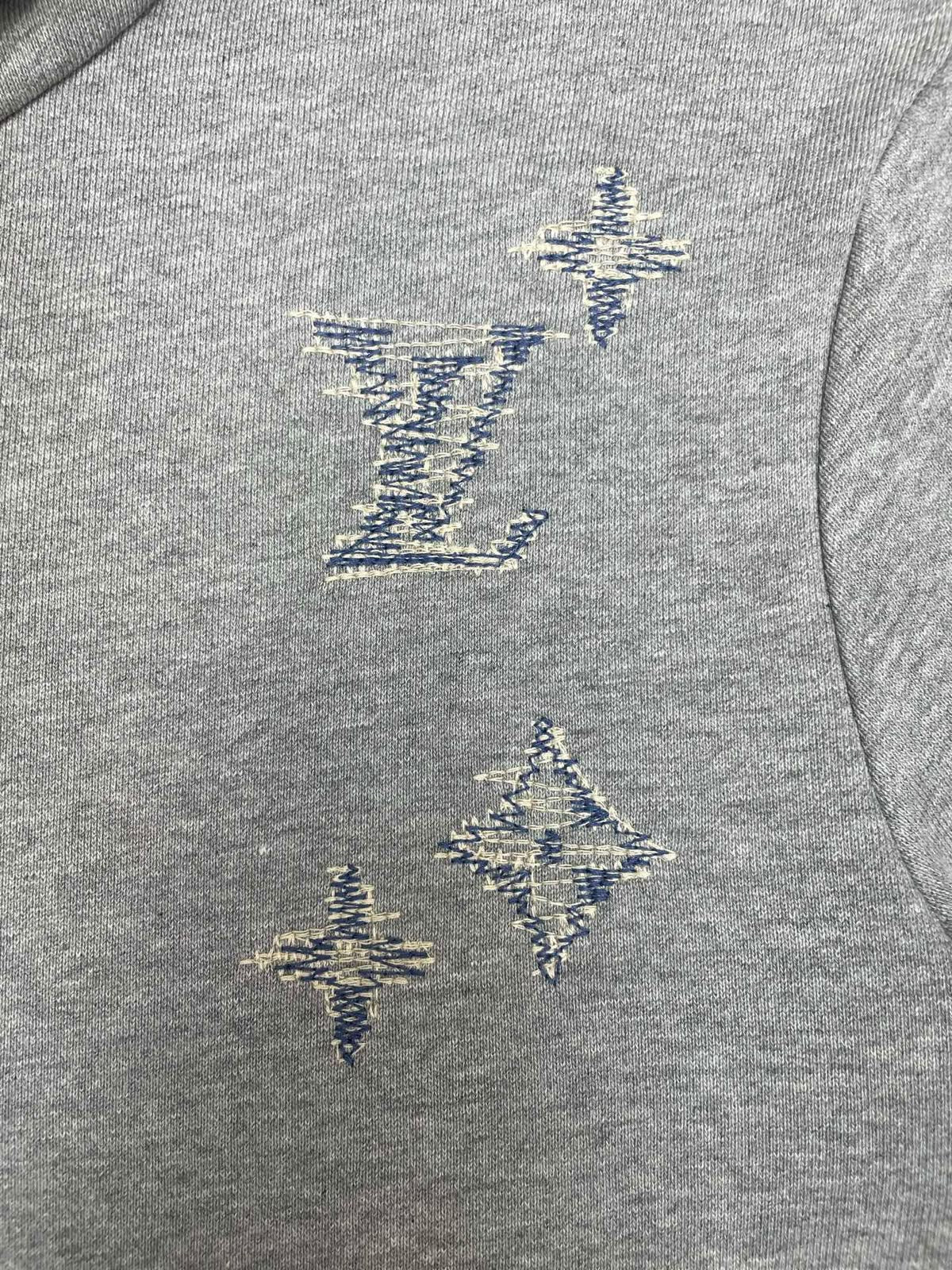 Louis Vuitton Embroidered Signature Zipped Hoodie