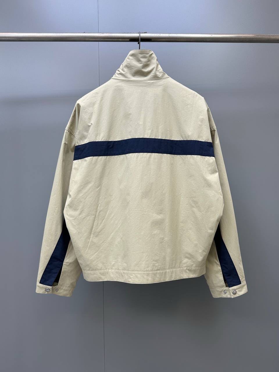 Saint Laurent Logo Cotton Track Jacket