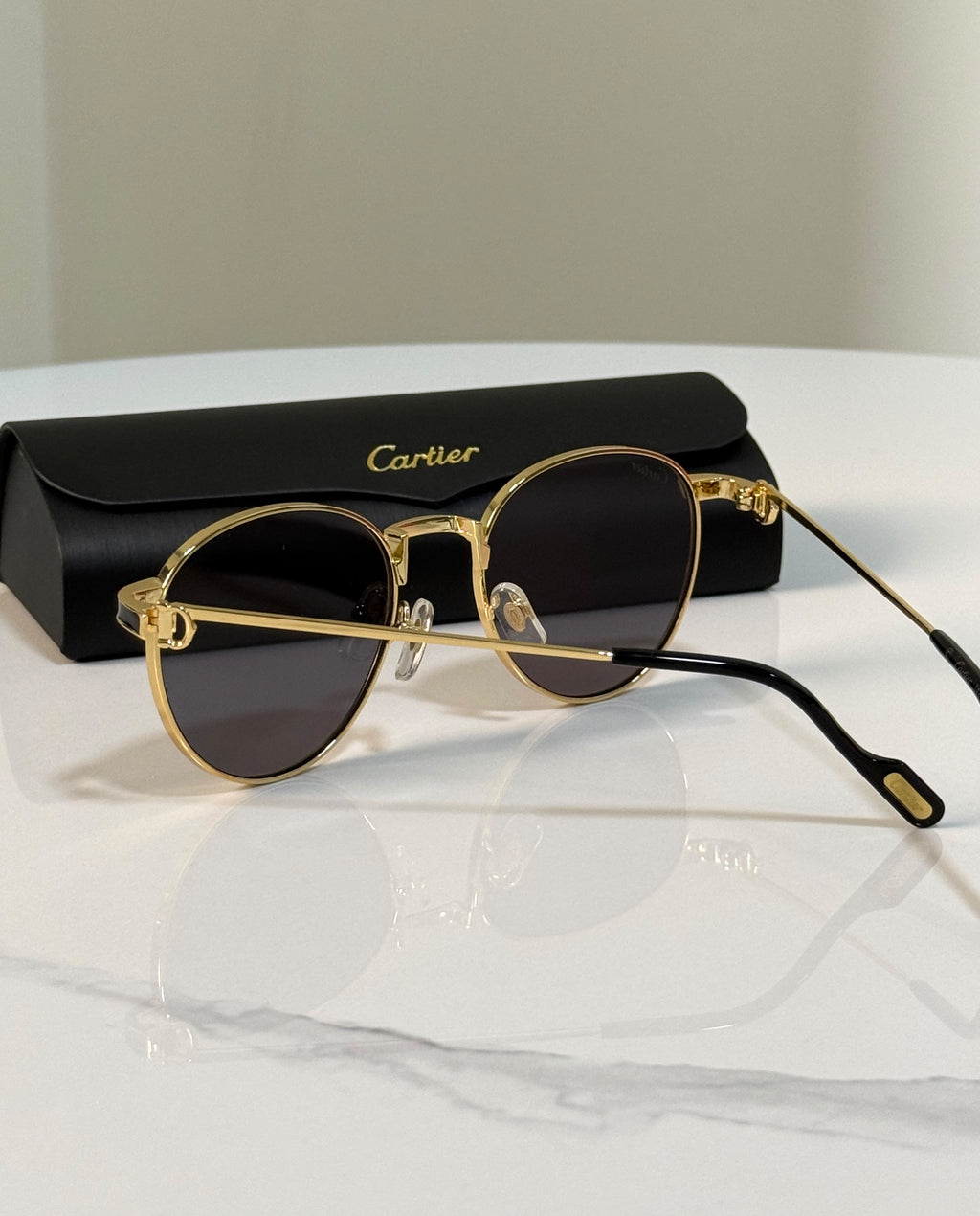 Signature C de Cartier Round Sunglasses