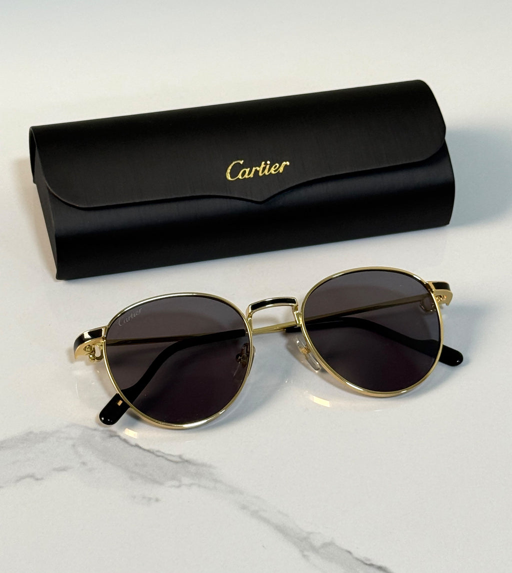 Signature C de Cartier Round Sunglasses