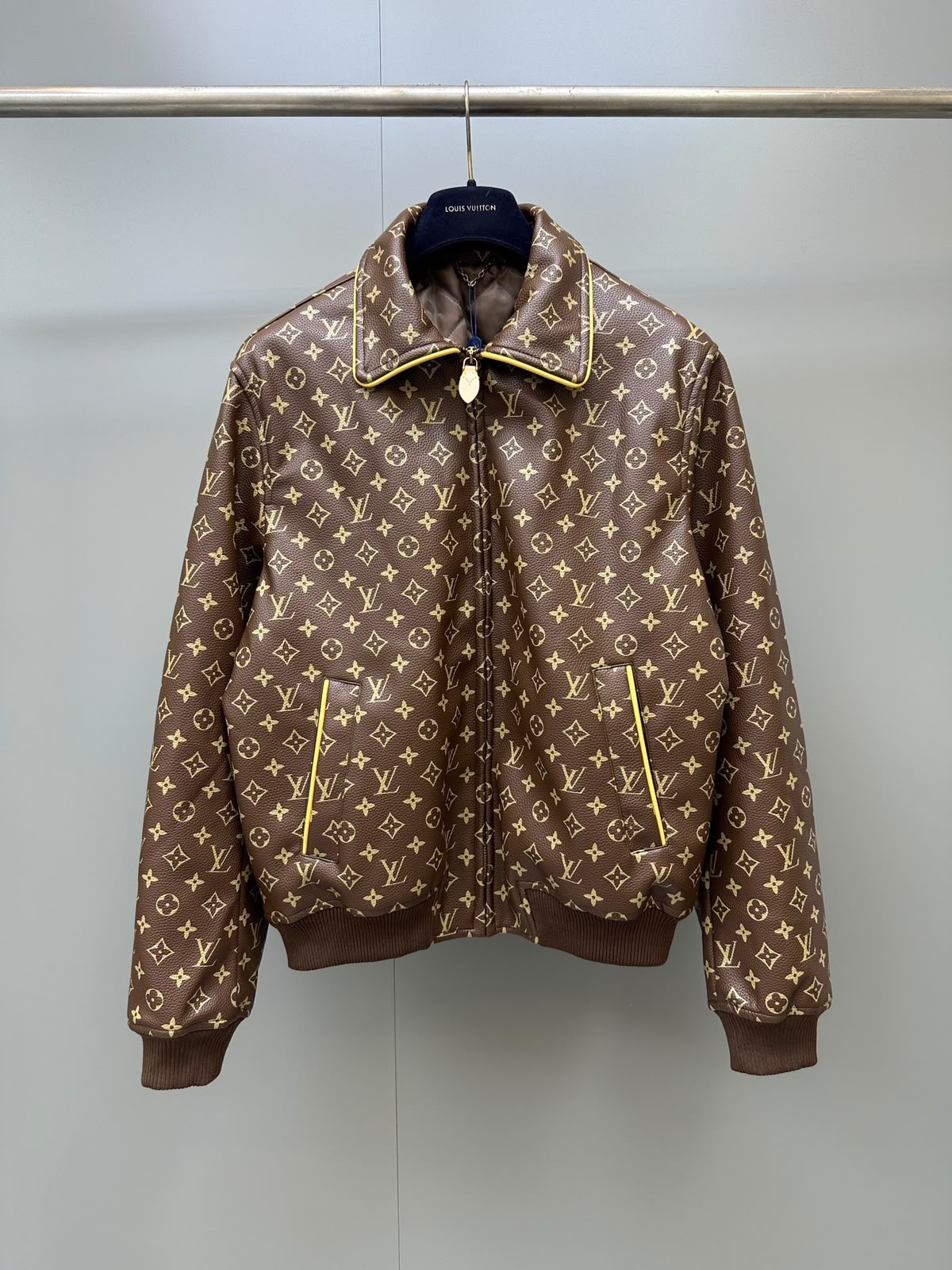 Louis Vuitton Monogram Padded Leather Blouson