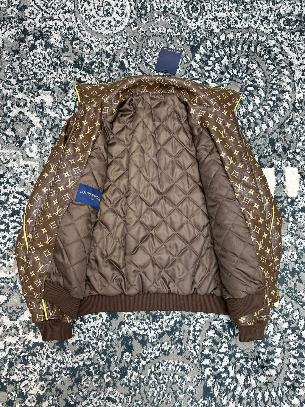 Louis Vuitton Monogram Padded Leather Blouson
