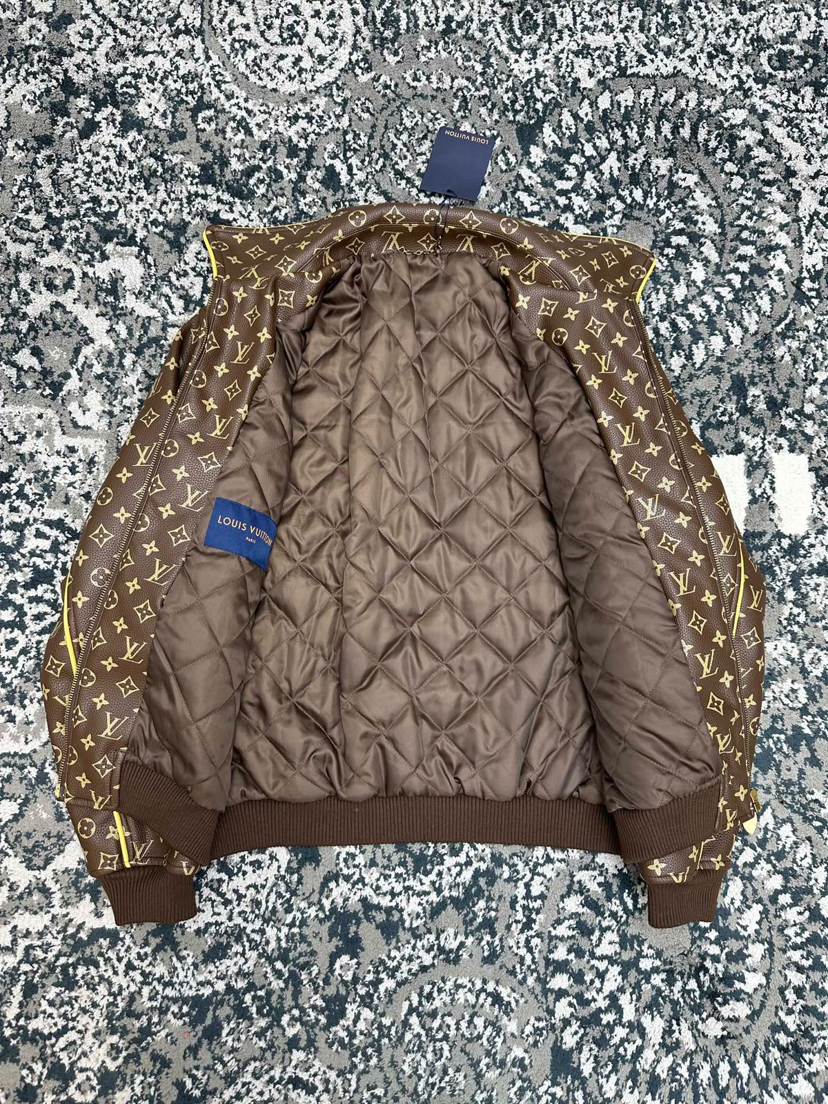 Louis Vuitton Monogram Padded Leather Blouson