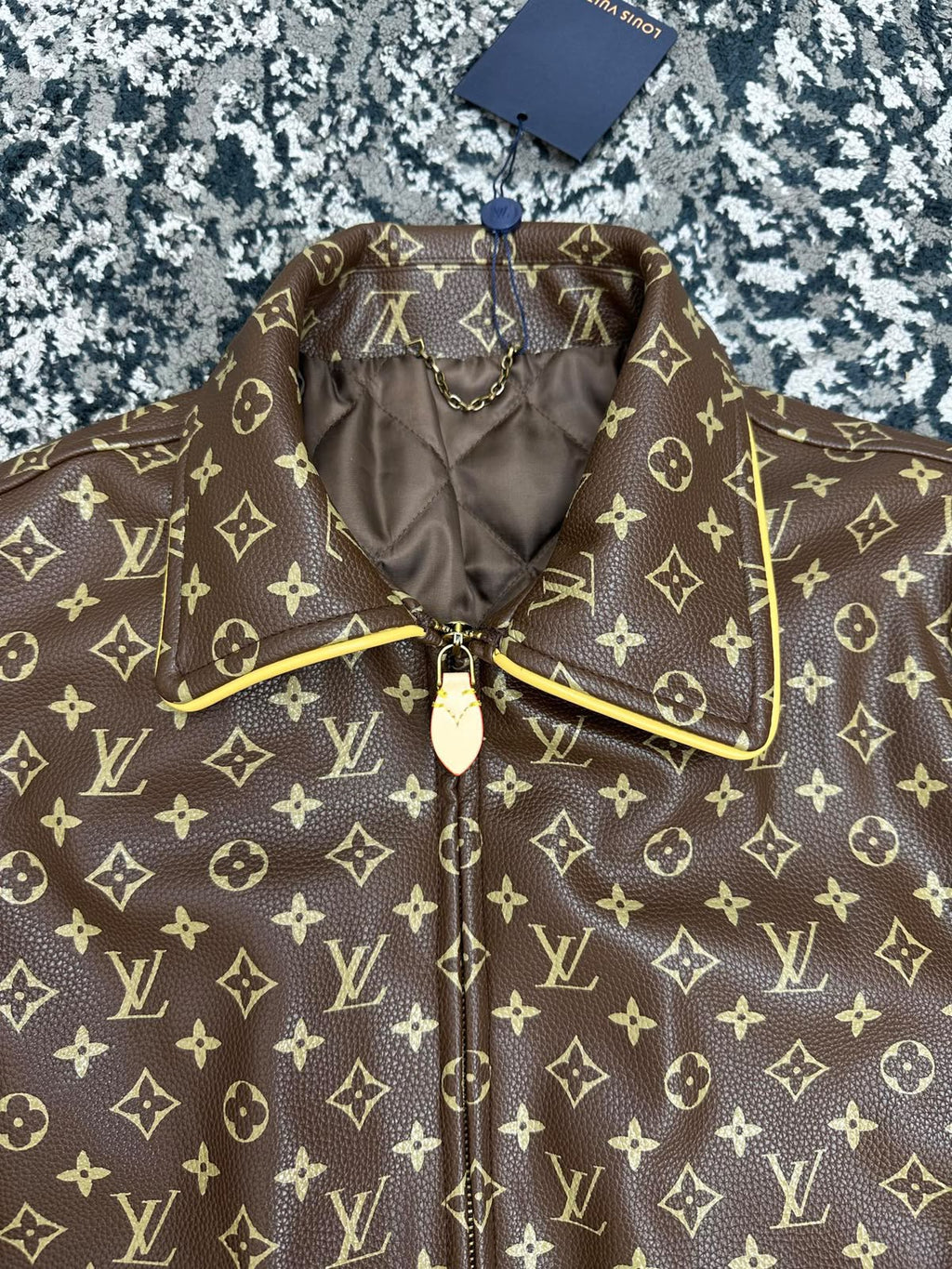 Louis Vuitton Monogram Padded Leather Blouson